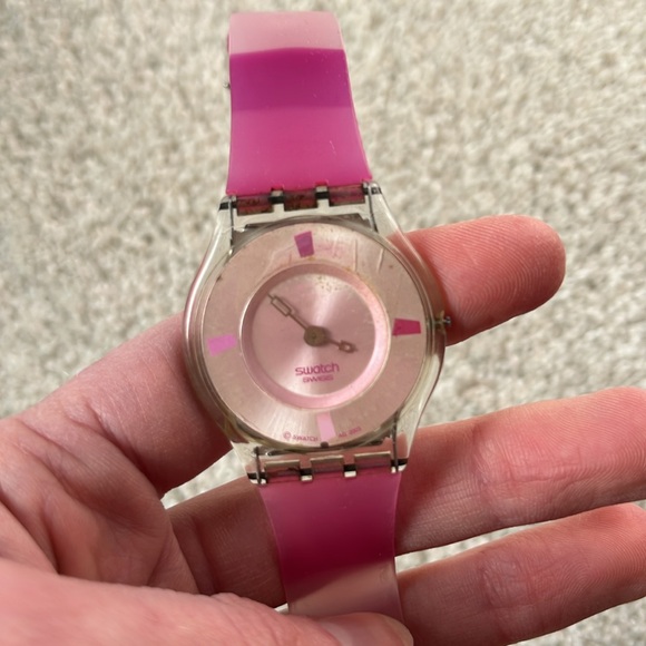 Swatch | Watch | Rubber band | pink - Picture 3 of 8